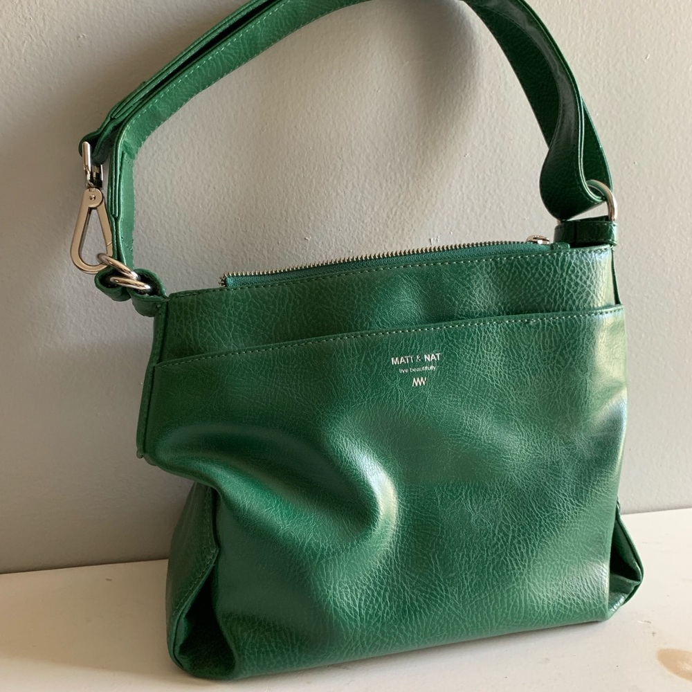 Matt & Nat green purse
